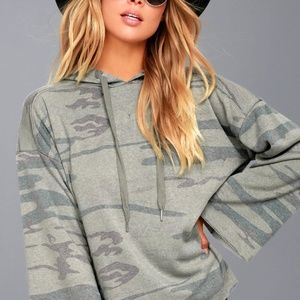 Z Supply Camo Sweatshirt